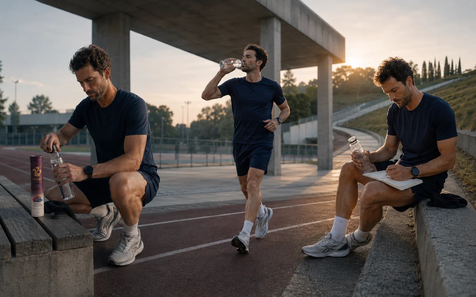 Les trois temps d’une stratégie d’hydratation sportive